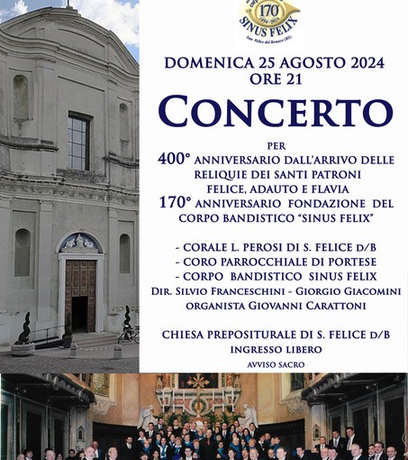 Concerto 25 AGOSTO